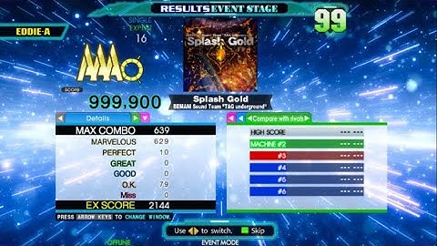 DDR A20 - Splash Gold (ESP 16) AAA PFC