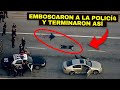 Brutal ENFRENTAMIENTO entre POLICI4S y CRIMINALES (Captado en cámara)
