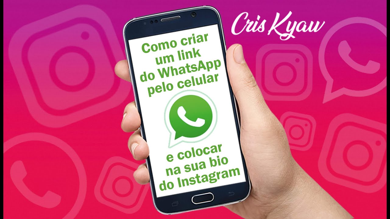 Vamos Criar Um Link No WhatsApp YouTube