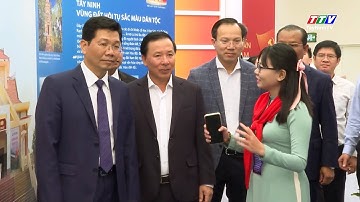 Lãnh đạo tỉnh thăm khu trưng bày triển lãm 80 năm tỉnh Tây Ninh | TayNinhTV