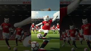 Anak Kucing Belajar Sepak Bola #shorts #catlover #kucing #football #bola