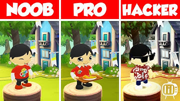 NOOB vs PRO vs HACKER - Tag with Ryan - Pizza TIME Ryan | android ios gameplay 1080p 60fps landscape