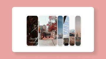 How to Make An Expanding Card | HTML, CSS & JS tutorials | CodeOpacity