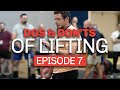 The Master Cue - The Dos &amp; Don&#39;ts of Lifting