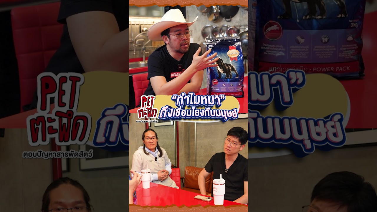 ทำไม"หมา" ถึงเชื่อมโยงกับมนุษย์!!