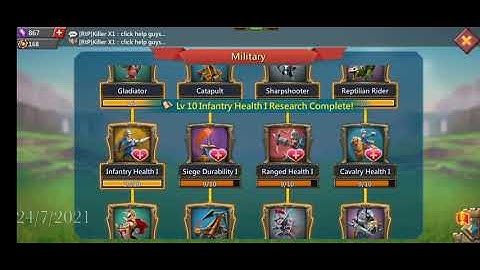 How to unlock T4 in Lords Mobile using technolabes