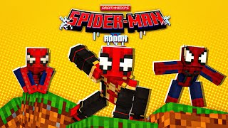 Most Realistic Spider-Man Addon For Minecraft Pe 1.21.60 Created By