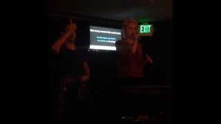 Dianna Agron and Kevin Mchale singing Royals - Lorde