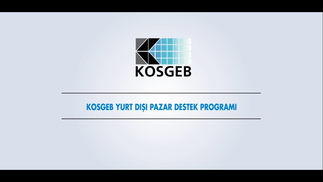 Yurt Disi Pazar Destek Programi Youtube
