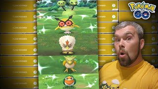 Flock Together Research Day! Over 150 Research Completed & THIS is what we got! (Pokémon GO)