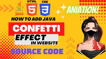 How Add Confetti Animation Effect in Your Websites in Urdu