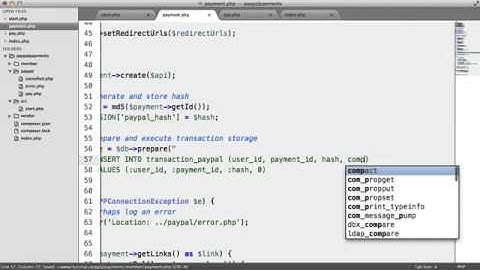 Synapseindia php development PayPal Payments with PHP Storing Transactions