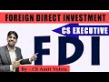 Economic Laws-Foreign Direct Investment-FDI
