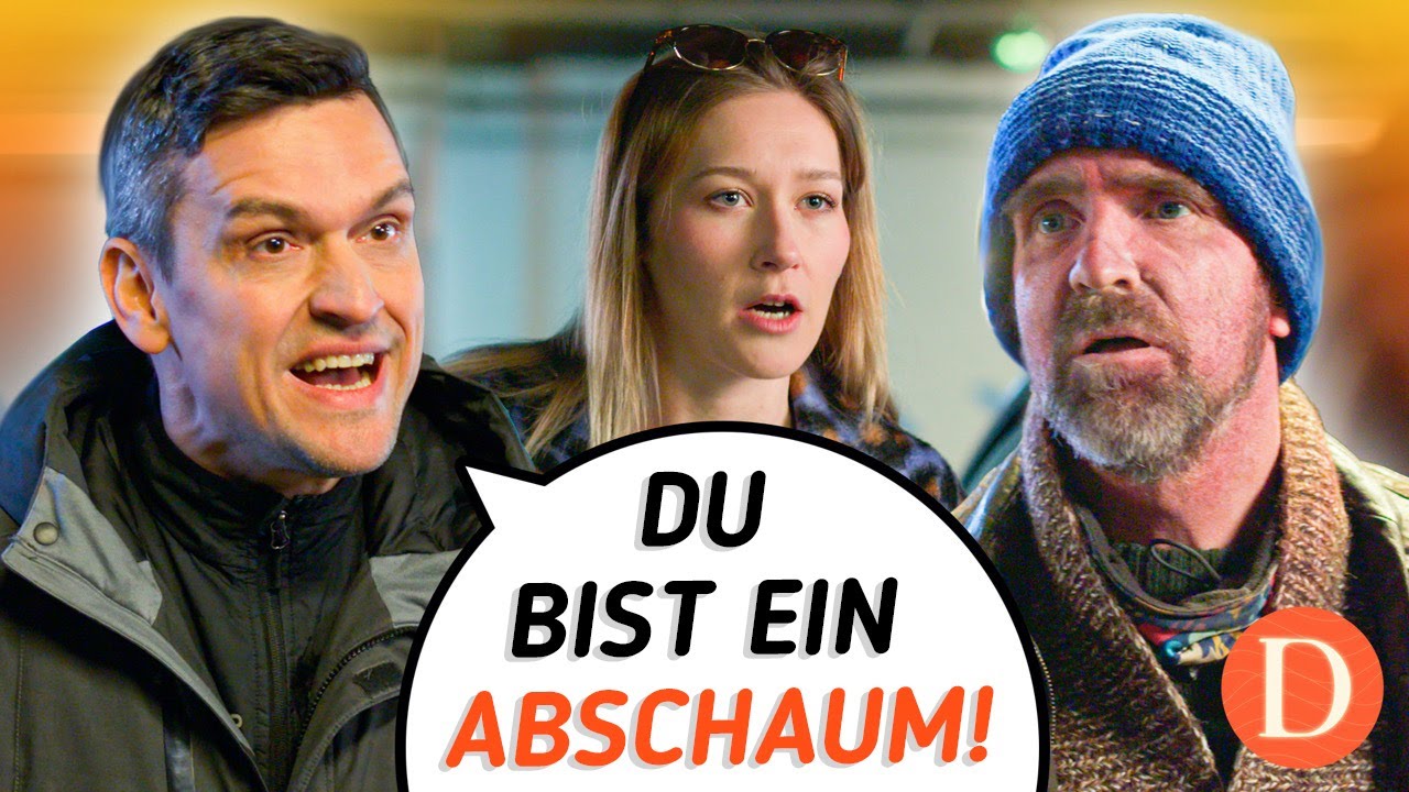 OBDACHLOSER AUS RESTAURANT GEWORFEN | @DramatizeMeDeutsch