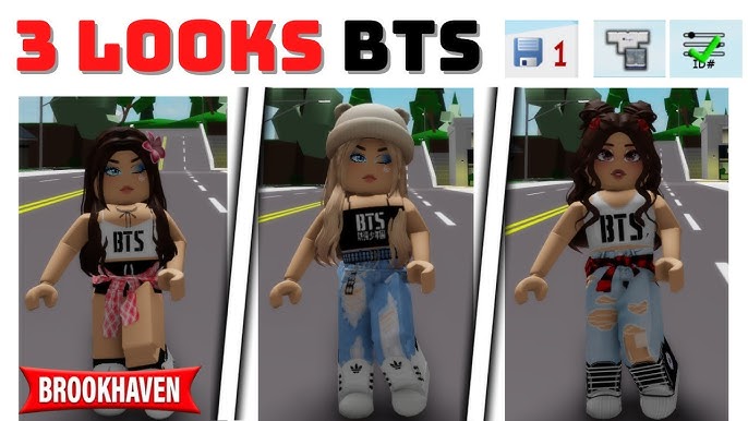 COMO ADICIONAR CÓDIGOS ID DE ROUPAS +10 CÓDIGOS DE ID DE ROUPA PARA  BROOKHAVEN 🏡 RP ROBLOX 🤩 