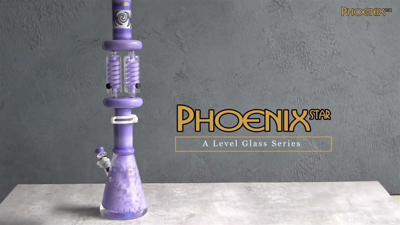 Phoenix Star 4 Times Freezable Coil Double Bong