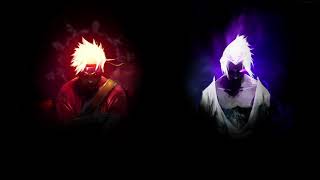 Naruto And Sasuke Black Wallpaper - Gif