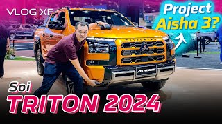 Qua Thái xem trước Triton 2024 vì mê, hé lộ lý do thích Triton hơn Ranger | Vlog Xe