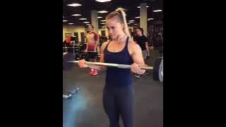 Muscular women angelica enberg   swedish workout monster   angelica enberg   power girl training