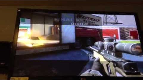 Last kill trick shot in a 1v1