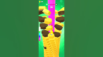 Drop Stack Ball Game Level 13 - short video - More Gaming