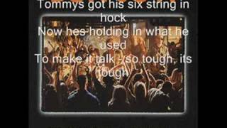 Bon Jovi - Livin&#39; on a prayer (lyrics)