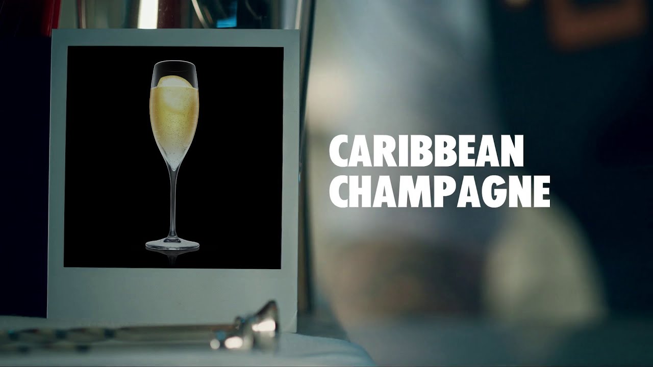 CARIBBEAN CHAMPAGNE DRINK RECIPE HOW TO MIX YouTube