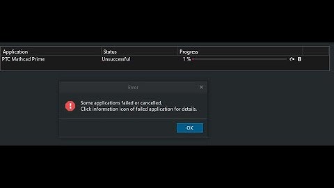 #MathCAD1| 6 Fail 1% Installation of mathcad Prime 7