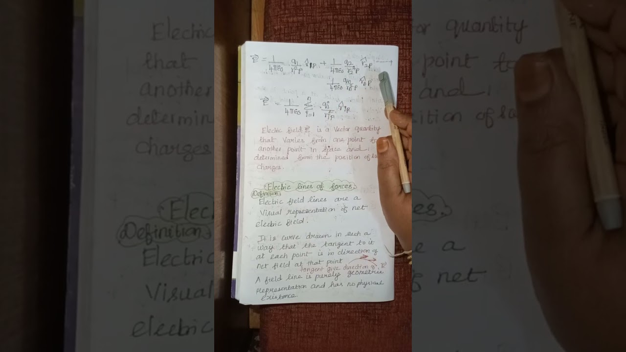 Class 12 physics NCERT chapter 1 part 3 