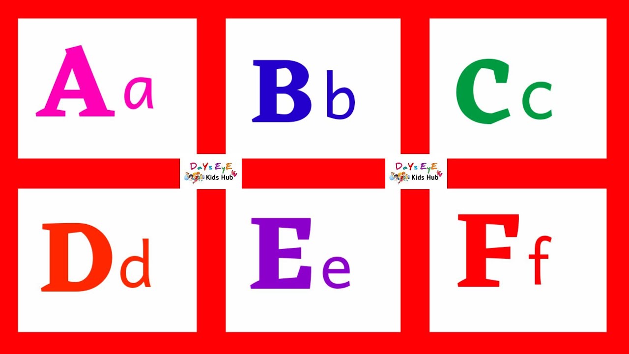 ABCD in English | Learn Alphabets A-Z (a-z) for kids|Learn Captial Letters & Small Letters Alphabets