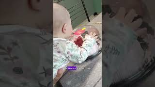 Сладкоежка растёт 🍬 #дети #baby #любовь #семья #еда  #сладкоежка