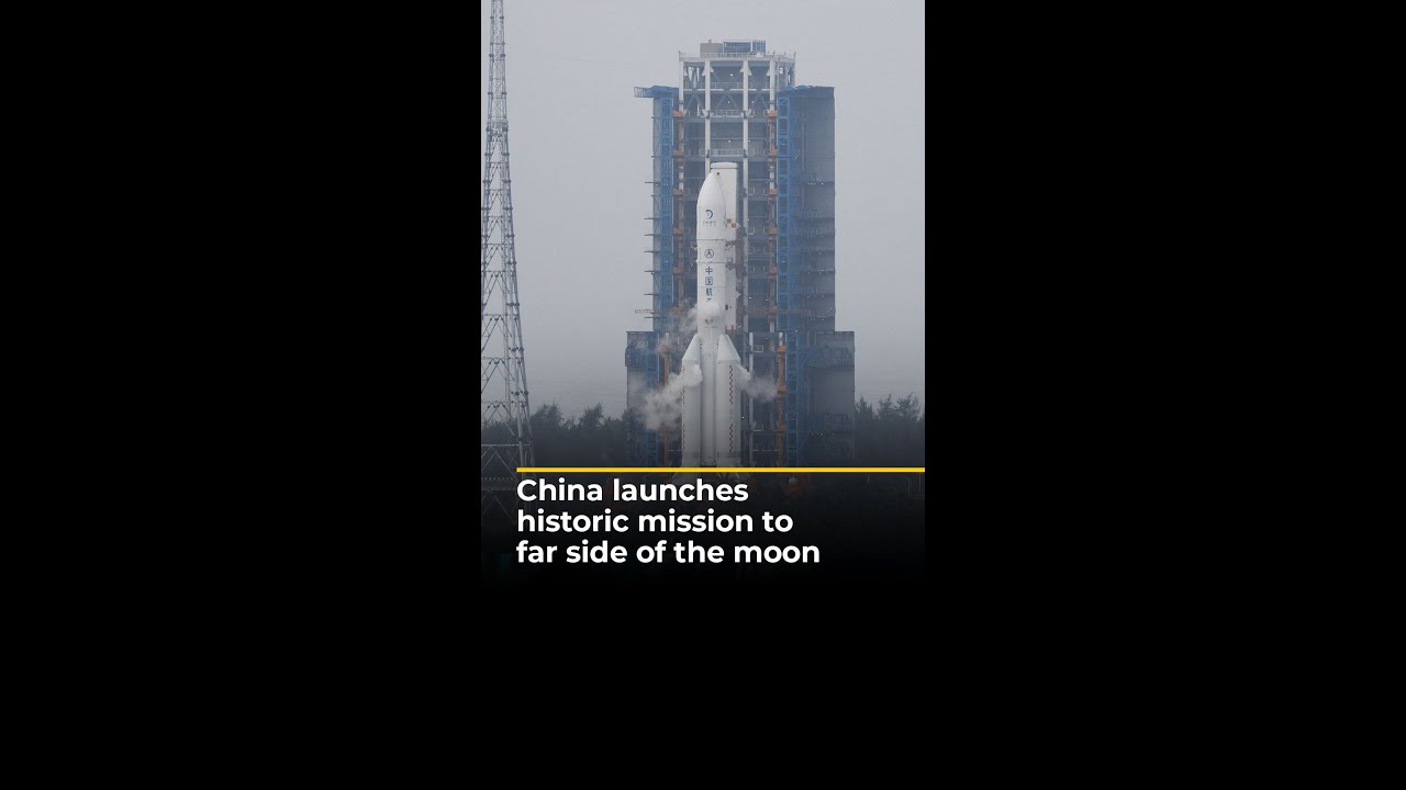 China launches historic mission to far side of the moon | AJ #shorts