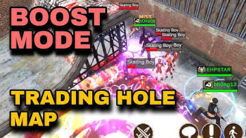 RAN Mobile: The Master Class - BOOST MODE in Trading Hole Map