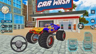 Monster Truck Servicing - Car Wash Garage Station 2021#1 - Android Gameplay screenshot 5