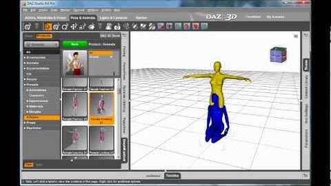PoseMaster for DAZ Studio 1.2b Animated Pose Transfer (NO AUDIO)