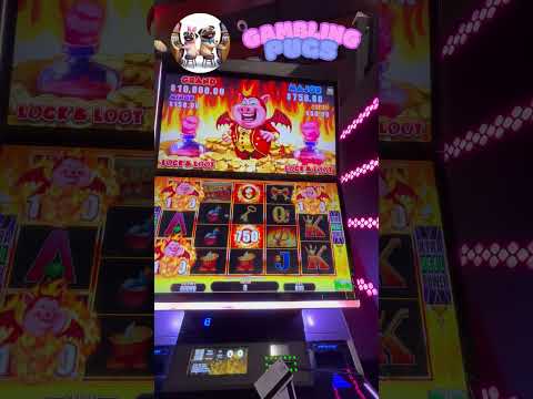 Lucky Looters Devil Slot Machine 🔥 Hot Spins & Fiery Wins! | Gambling Pugs