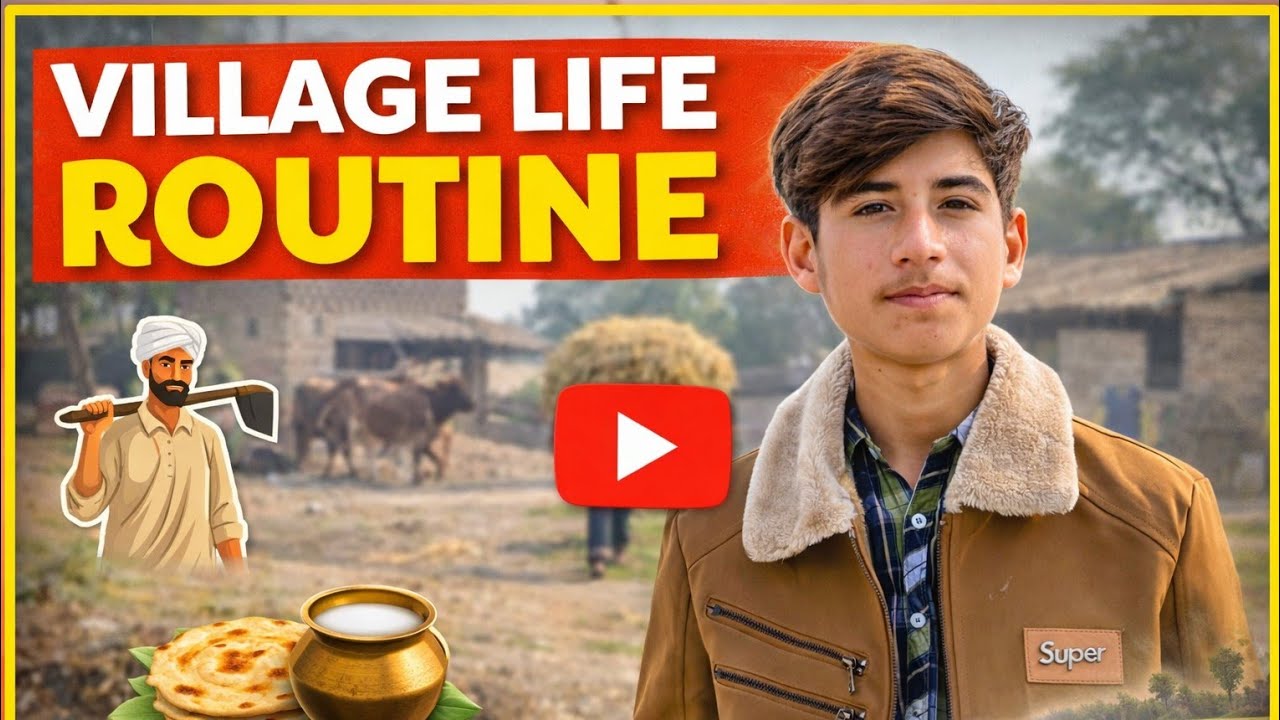 Village life routine