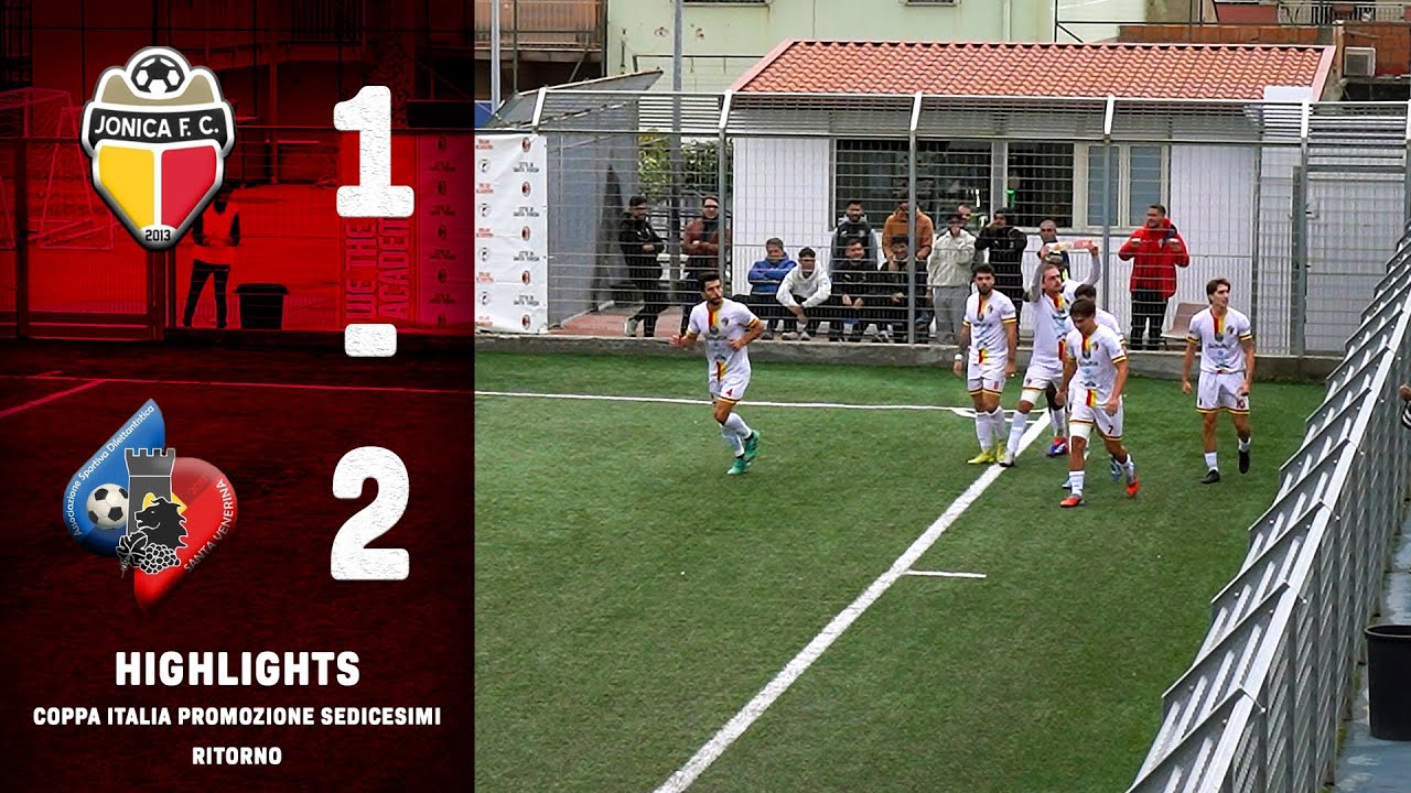 Jonica FC vs Calcio Santa Venerina  (Coppa Italia Promozione Sedicesimi di ritorno)