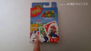 Taking a Look at: UNO Super Mario Card Game