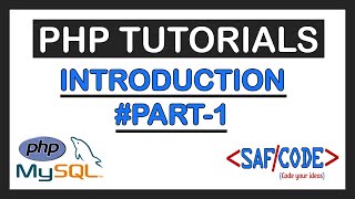 PHP Tutorials - Introduction to PHP by Sir Safder in Hindi/Urdu Part 1
