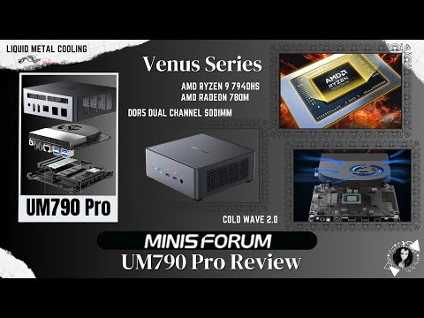 Minisforum UM790 Pro - RYZEN 9 7940HS, RADEON 780M, 16GB