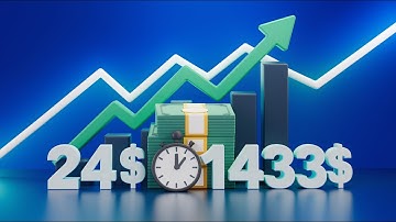 24$ INTO 1433$  in 40 mins   your missing something !!