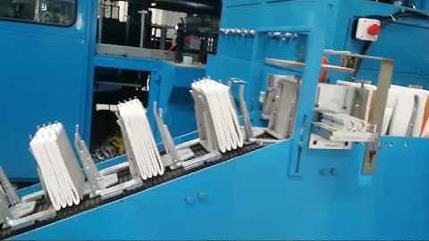 BF200 Enveloping & Stacking Machine for automobile battery