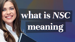 Nsc | meaning of Nsc