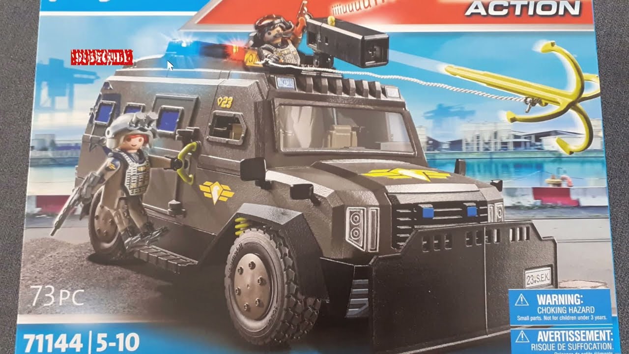 Playmobil SWAT SUV 71144 Unboxing 