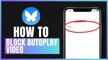 How to disable autoplay videos on Bluesky