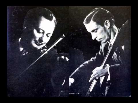 Jean Fournier & Antonio Janigro "Double Concerto" Brahms