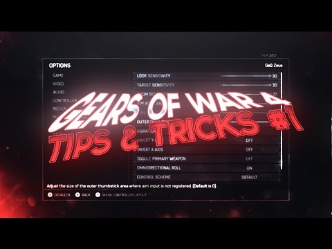 Gears of War 4 - Wallbounce Controller Settings! + Tips/Tricks for Improving.