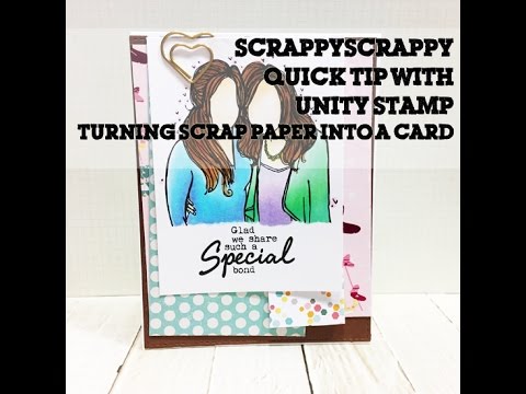 ScrappyScrappy - Turning scrap paper into a Card