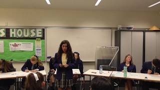 2017 Year 9 Semi Final 2